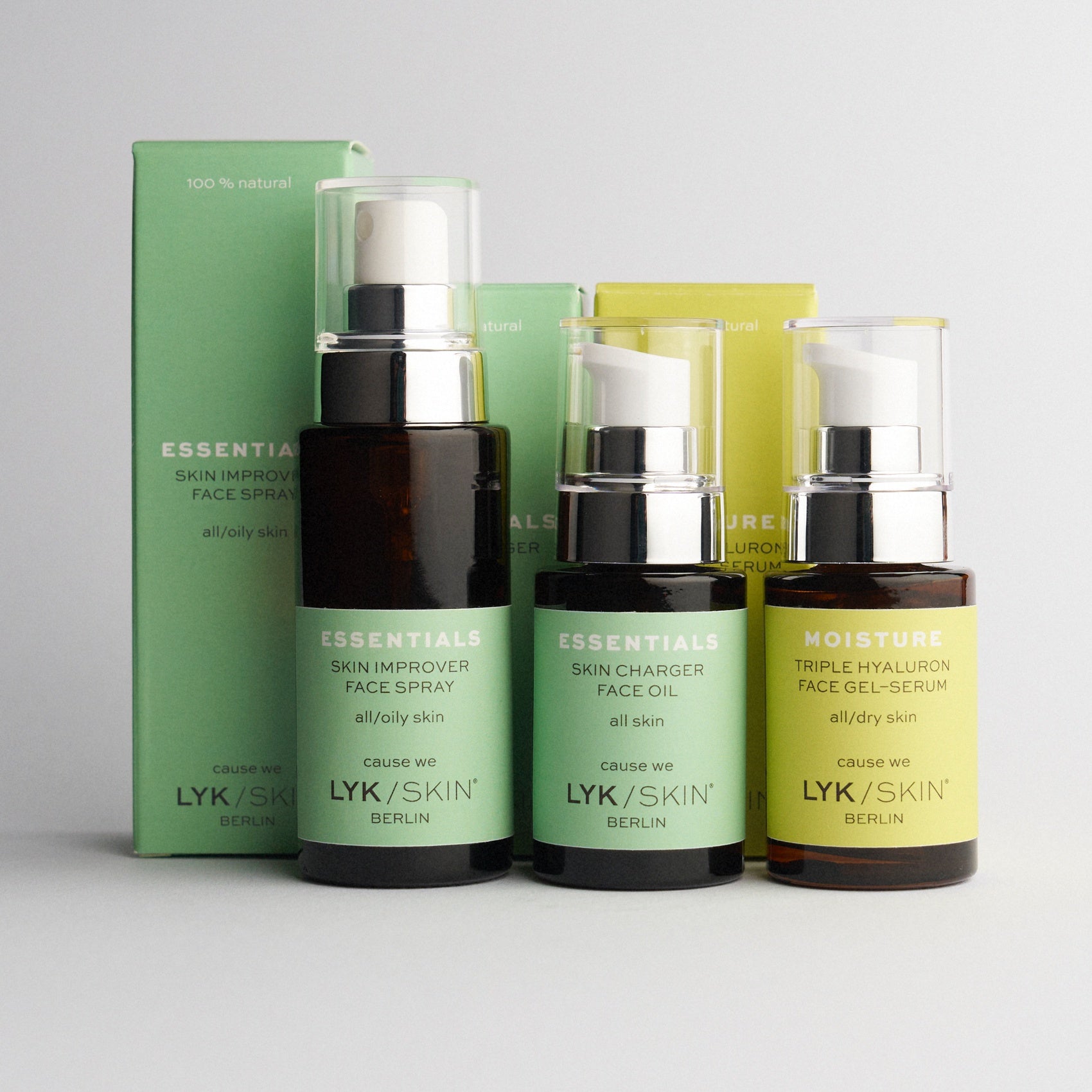 Set basispflege glow hyaluron
